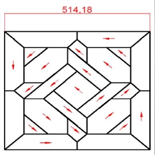 ДУБ ИНЖЕНЕРНЫЙ №6-50 МОДУЛЬНЫЙ ПАРКЕТ LAB ARTE